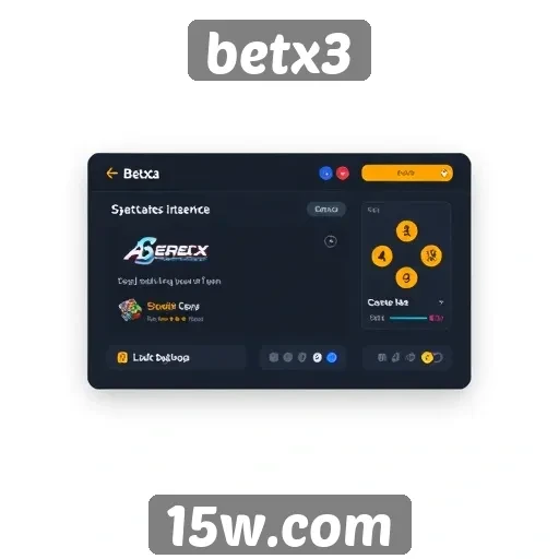 Análise da interface do usuário no betx3